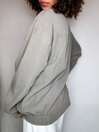 Vintage Greige Leichte Jacke M/L