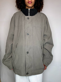Vintage Greige Leichte Jacke M/L