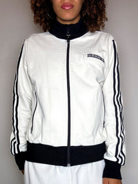Jacket de sport blanche ADIDAS S/M vintage