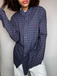 Chemise à carreaux RALPH LAUREN L vintage