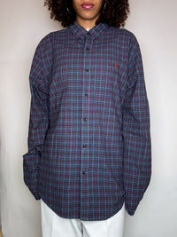 Chemise à carreaux RALPH LAUREN L vintage