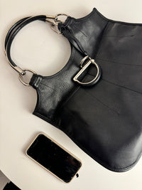 Sac Hobo DIOR noir vintage