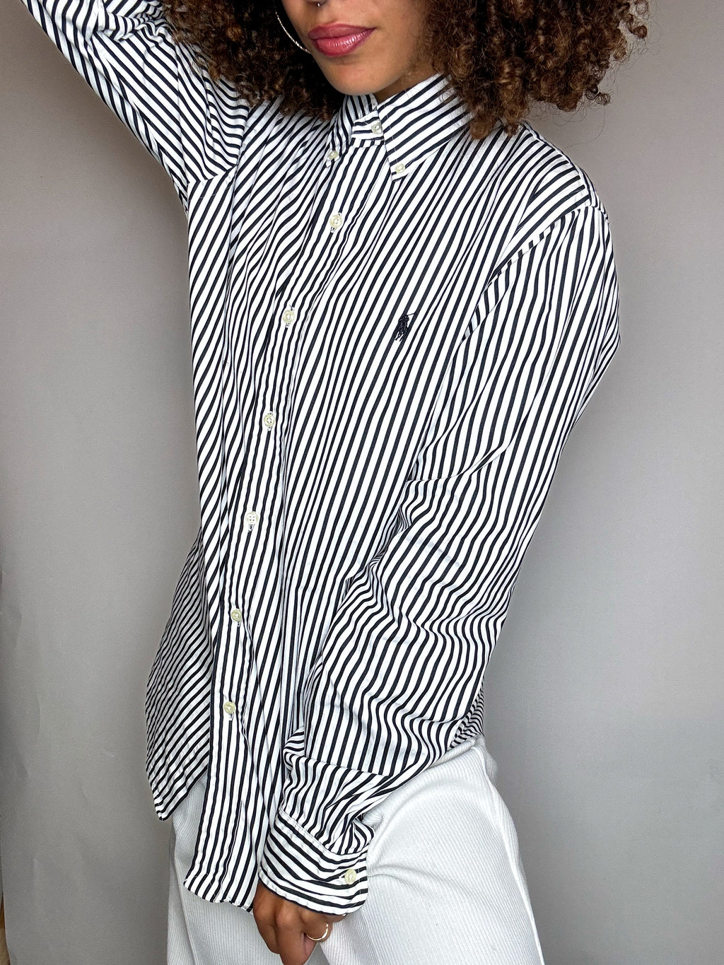 Chemise rayée RALPH LAUREN S Vintage