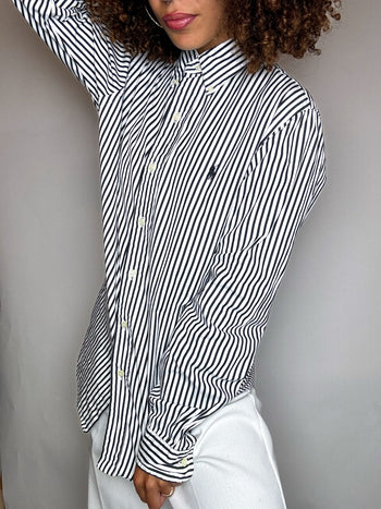 Chemise rayée RALPH LAUREN S Vintage
