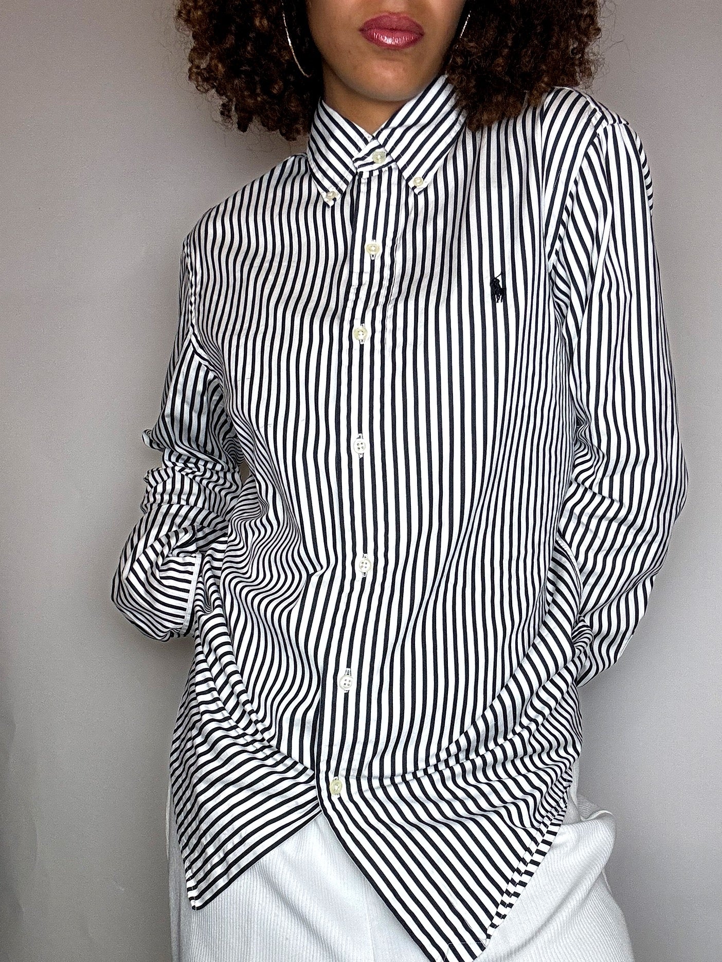 Chemise rayée RALPH LAUREN S Vintage