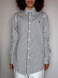 Chemise rayée RALPH LAUREN S Vintage