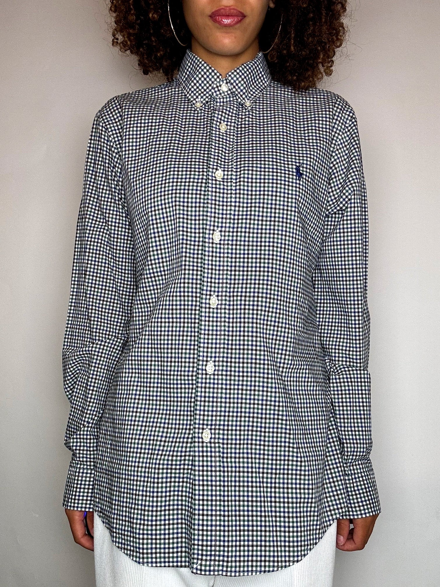 Chemise à carreaux RALPH LAUREN S Vintage