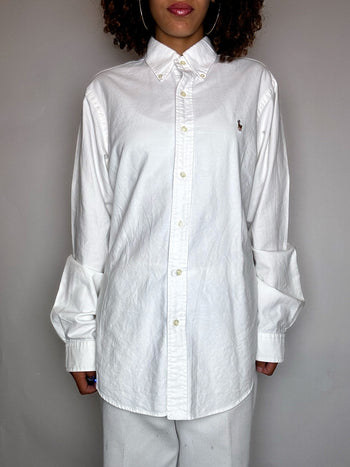 Chemise blanche RALPH LAUREN M Vintage