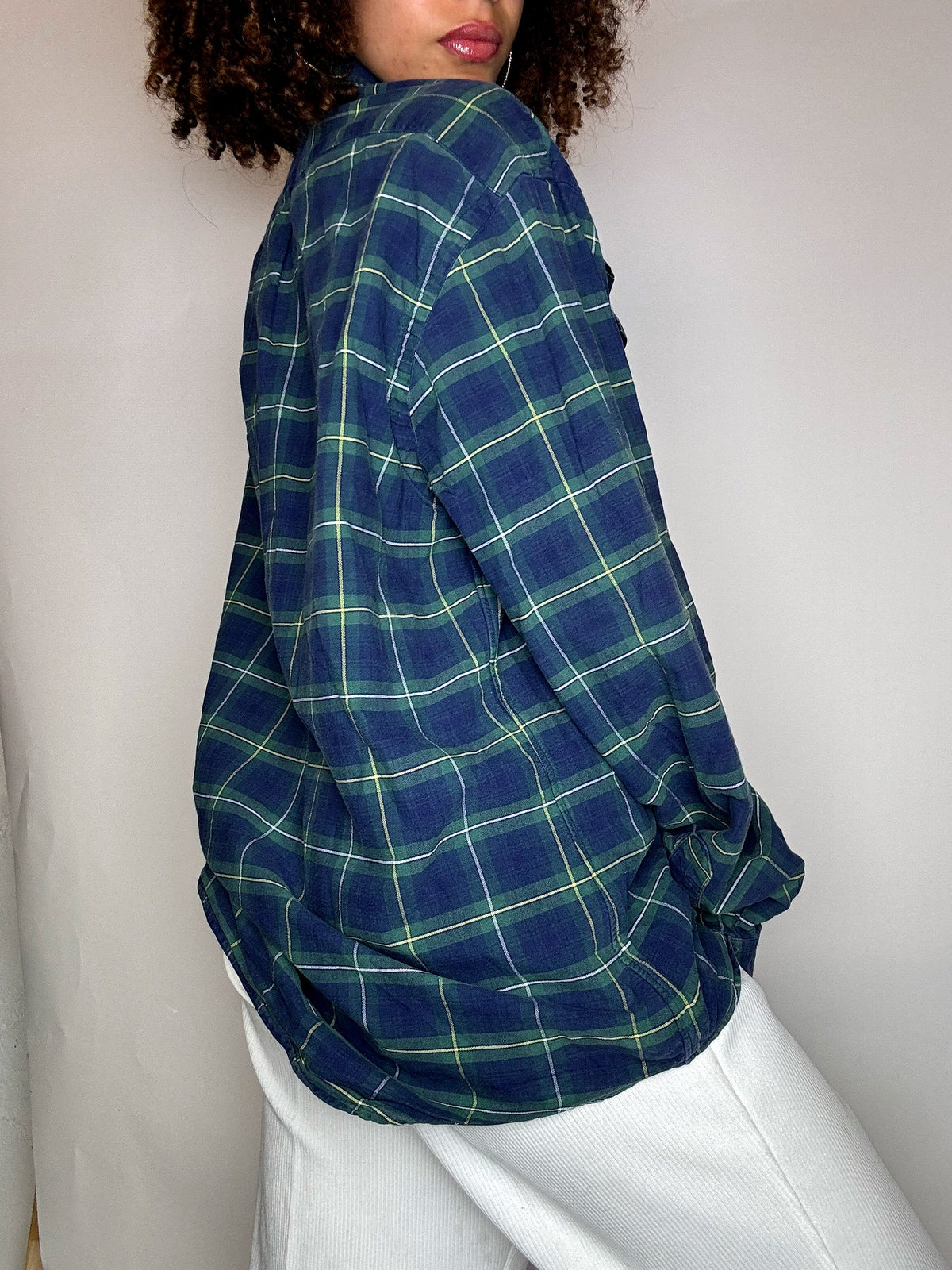 Vintage XL Ralph Lauren kariertes Hemd