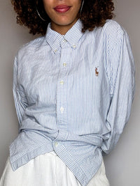 RALPH LAUREN striped shirt L vintage
