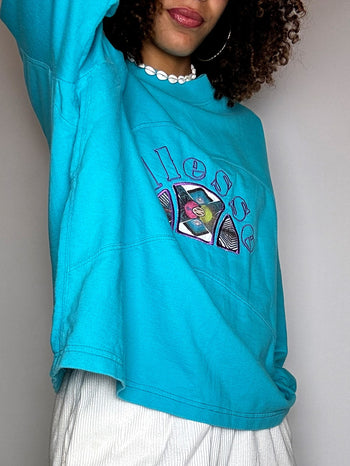 Sweat turquoise ELLESSE S/M