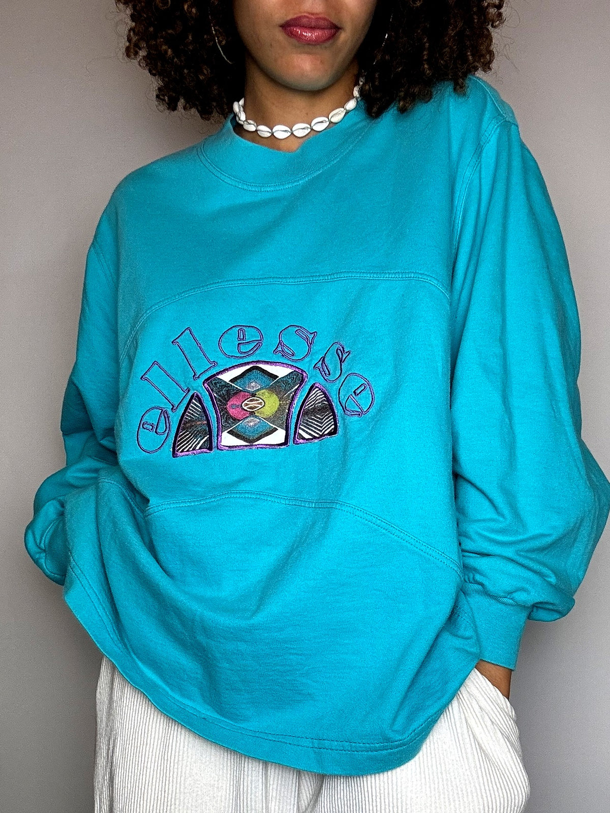 Sweat turquoise ELLESSE S/M