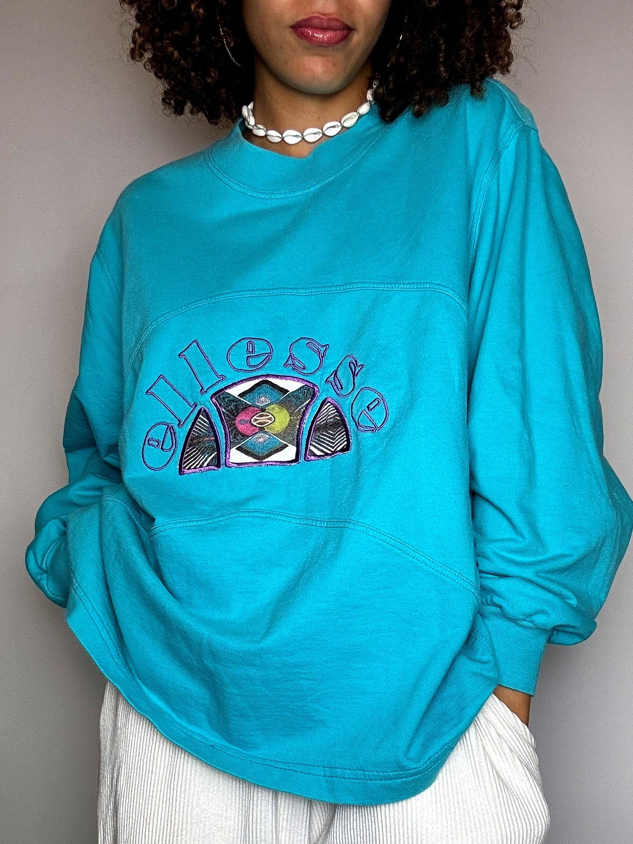 Sweat turquoise ELLESSE S/M