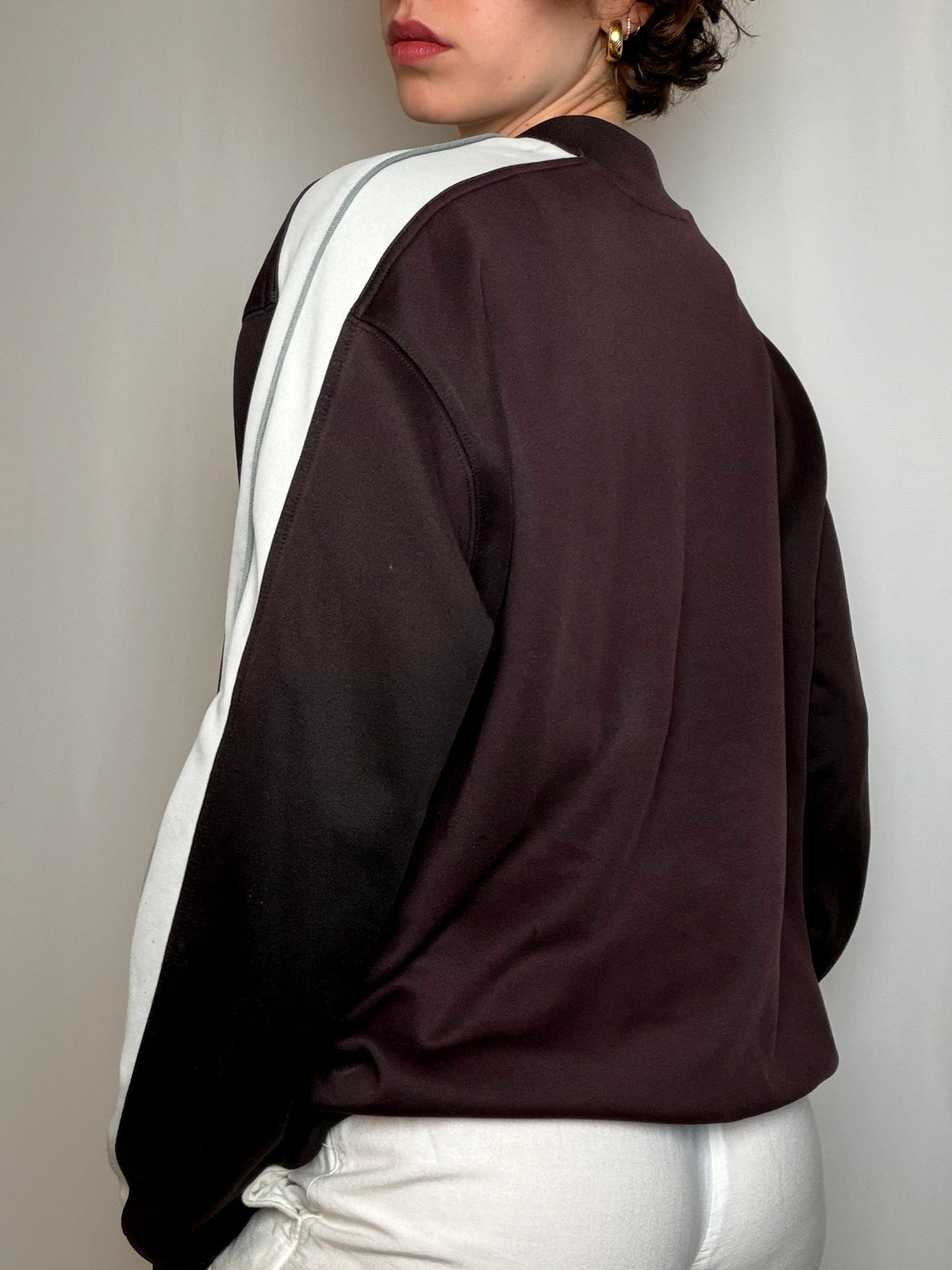 Sweat crewneck brun PUMA M vintage