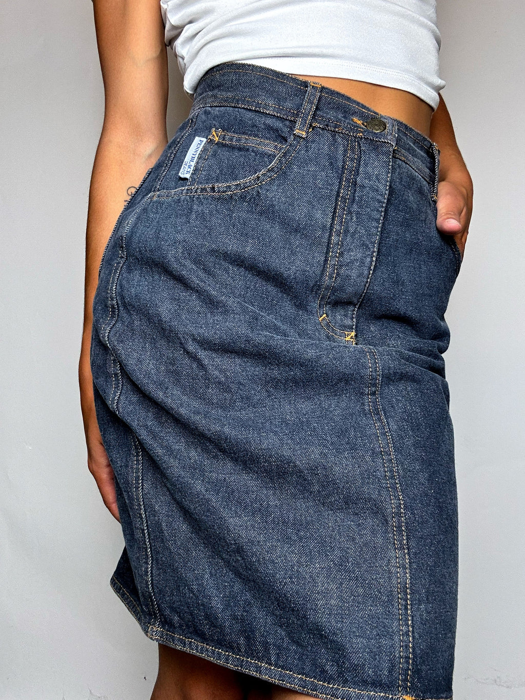 Jupe en denim M vintage