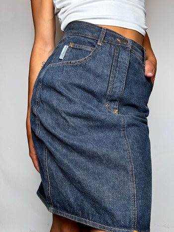 Jupe en denim M vintage