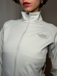 Polaire blanche North Face XS vintage