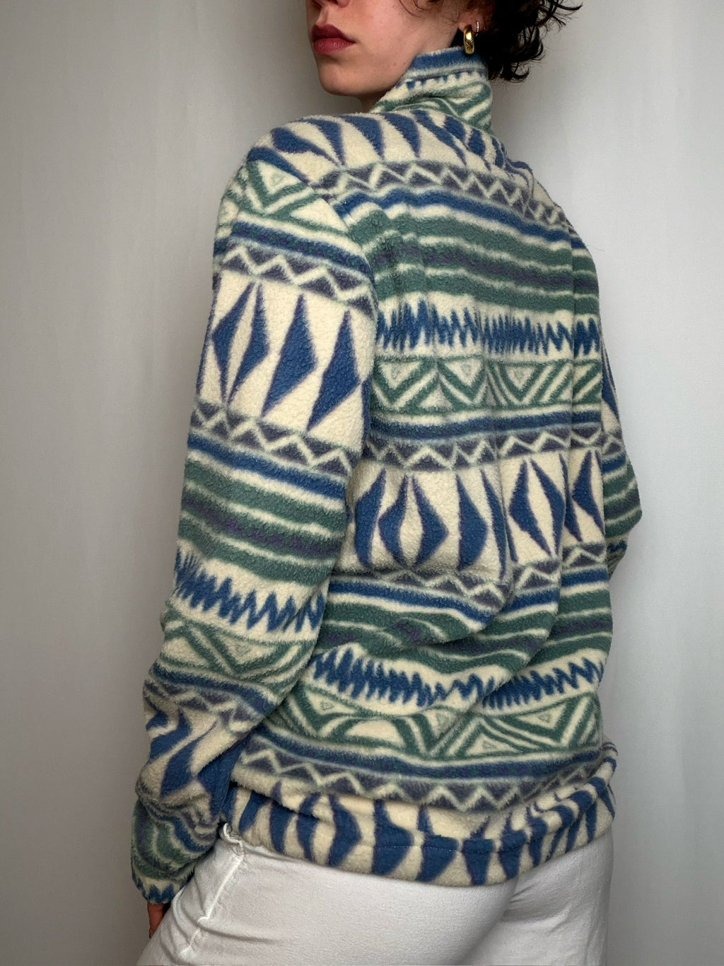Polaire épaisse à motifs BILLABONG S vintage