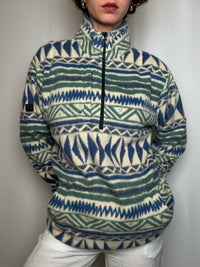 Polaire épaisse à motifs BILLABONG S vintage