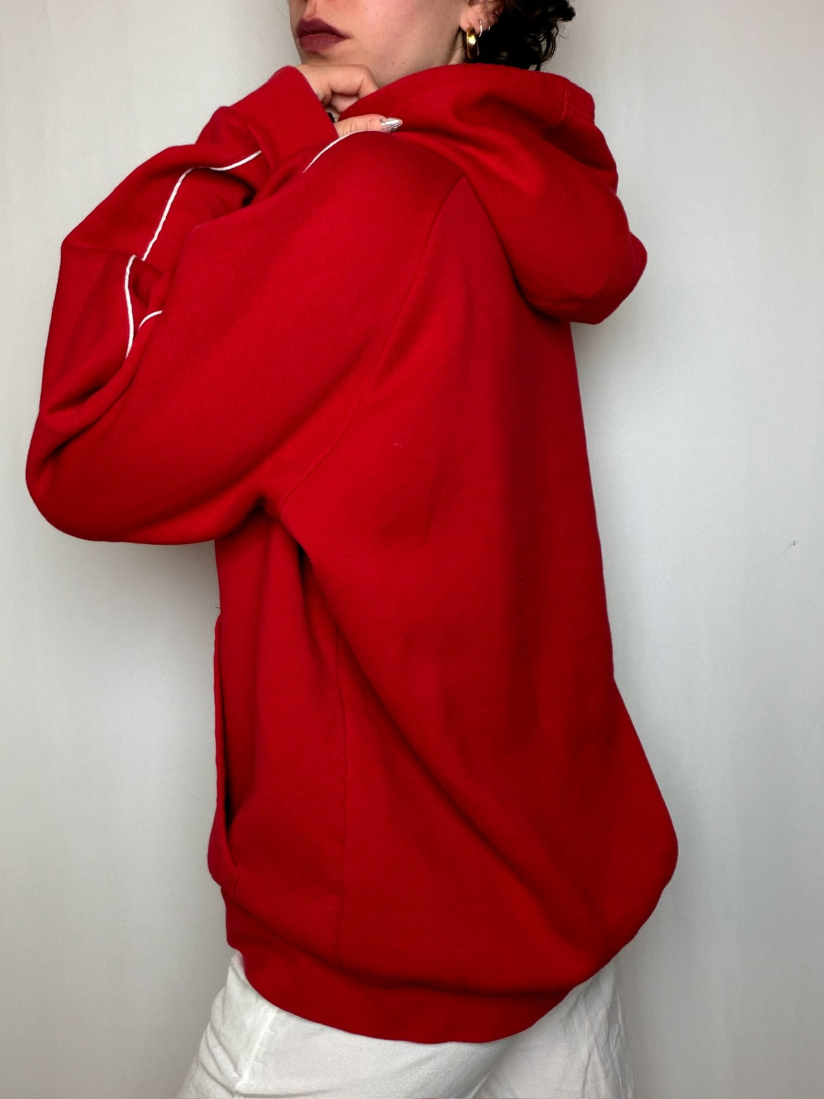 Hoodie rouge Adidas XL vintage