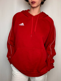 Hoodie rouge Adidas XL vintage
