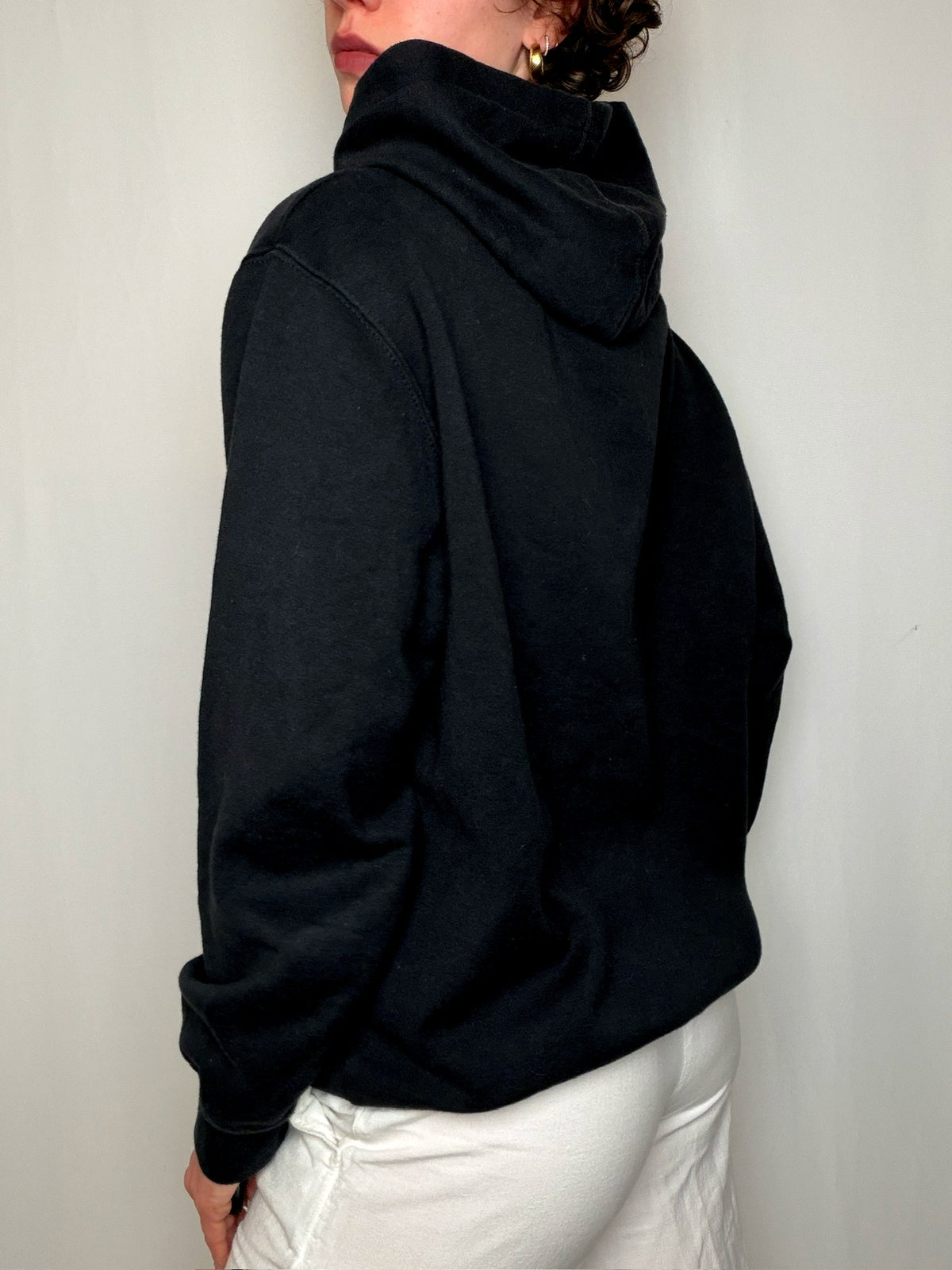 Hoodie campus noir UCLA L vintage