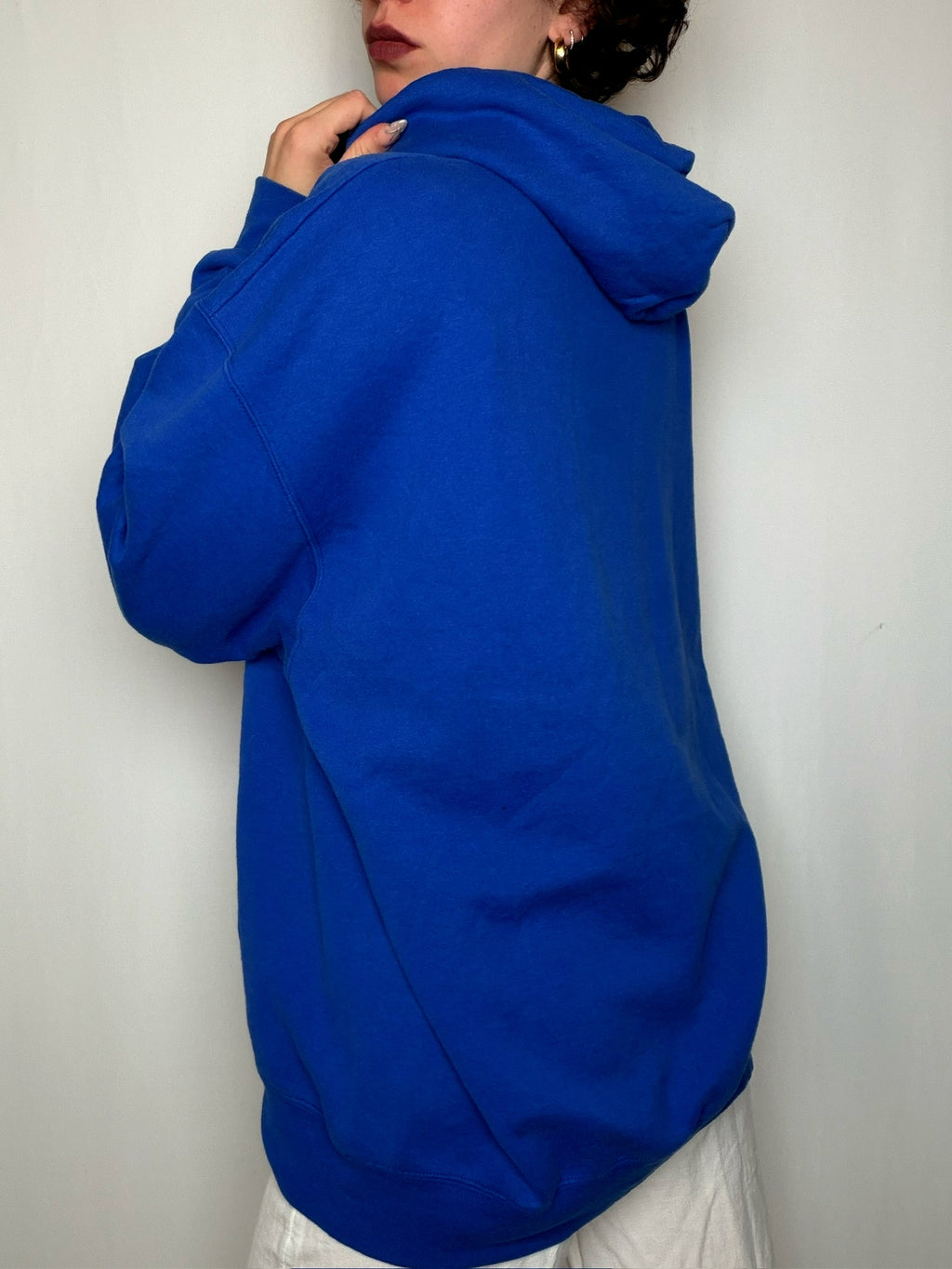 Hoodie campus bleu roi Champion XL vintage