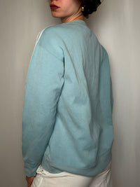 Sweat crewneck babyblue Adidas XS vintage