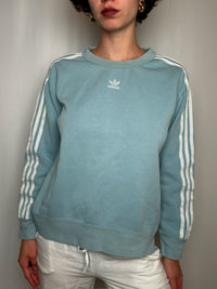 Sweat crewneck babyblue Adidas XS vintage