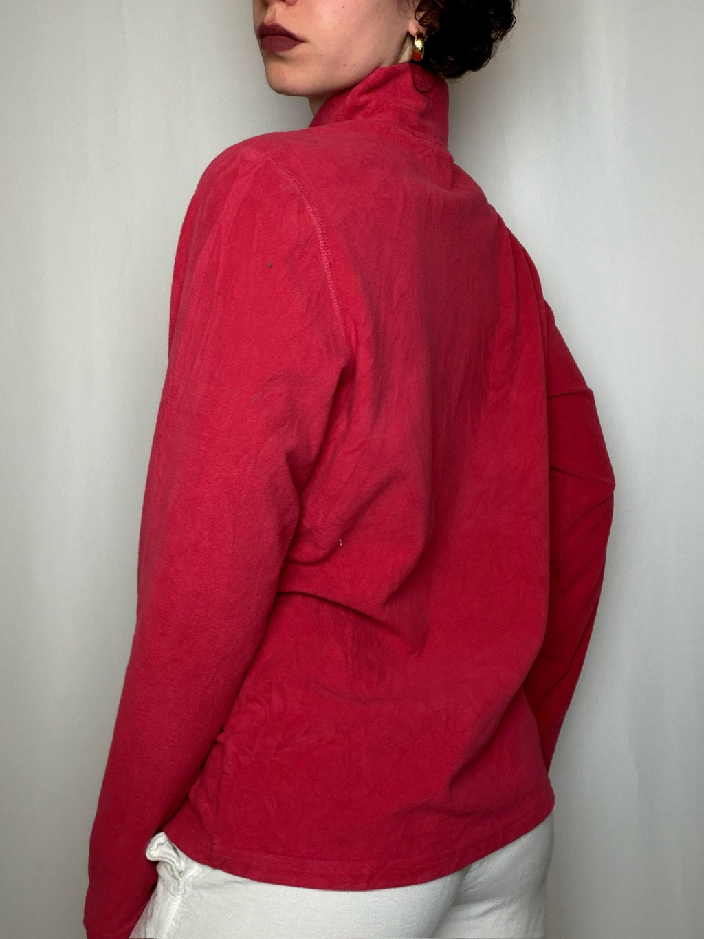Polaire rouge North Face XL vintage