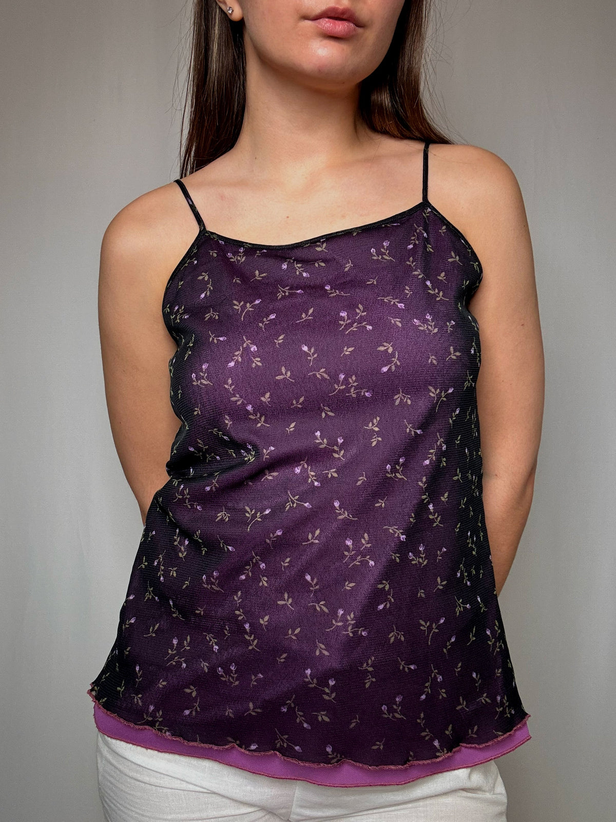 Top en bretelle M/L vintage