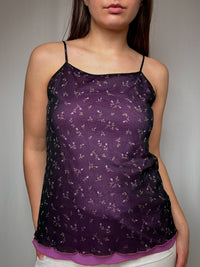 M/L vintage strap top