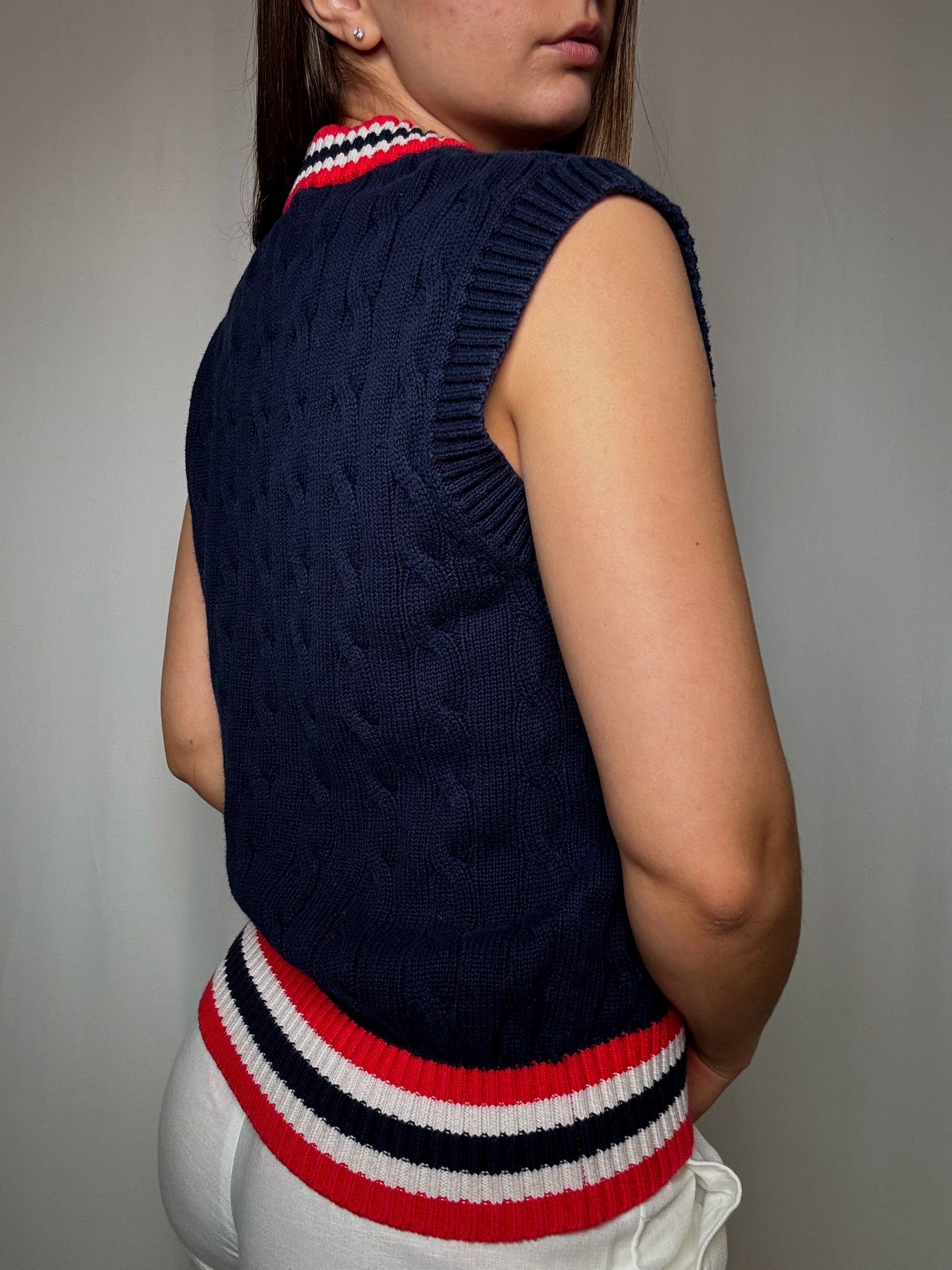 Gilet cricket Esprit S vintage