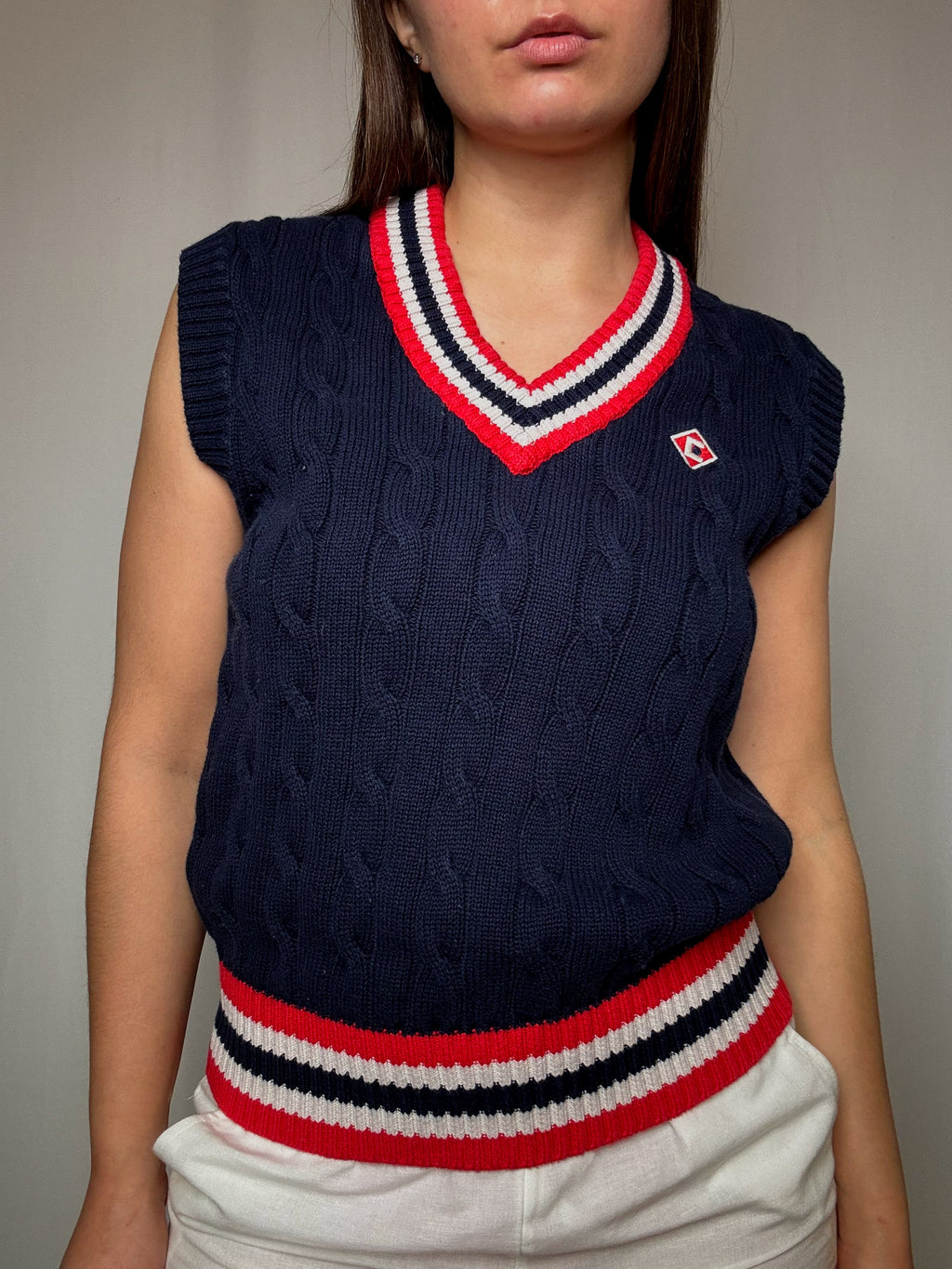 Gilet cricket Esprit S vintage