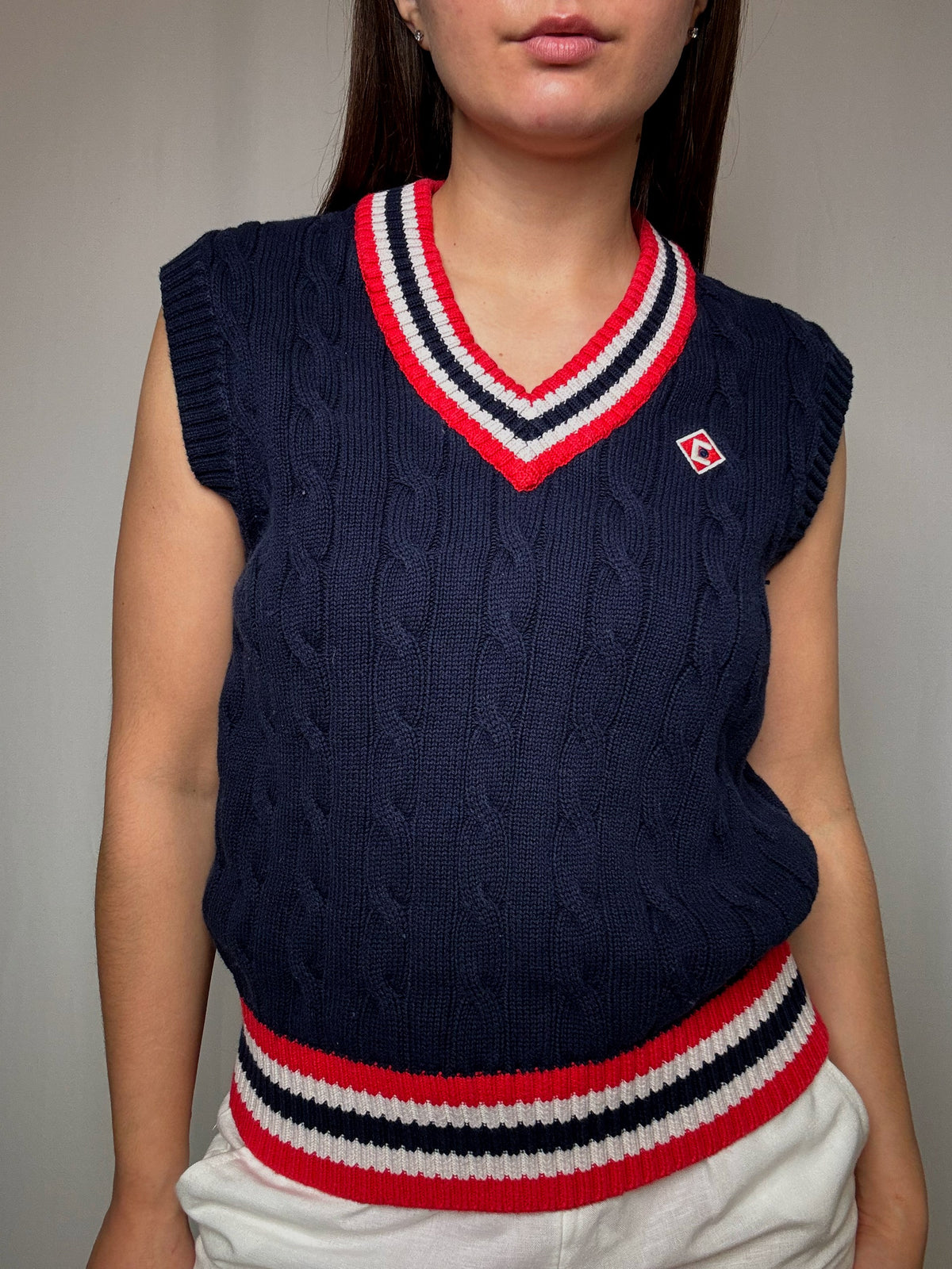Gilet cricket Esprit S vintage