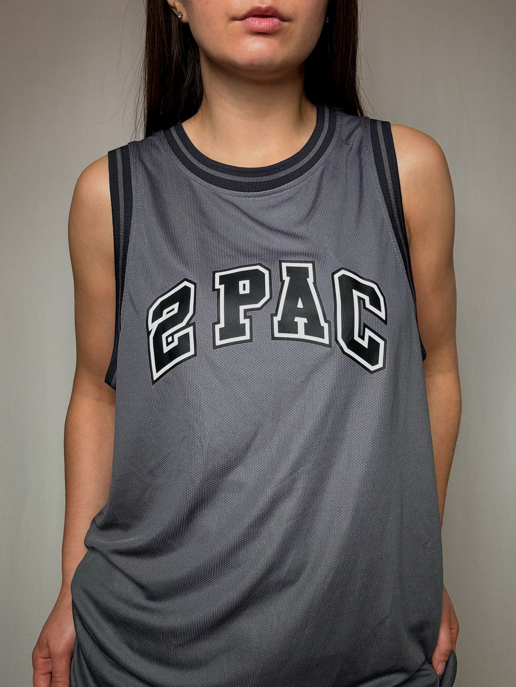 Maillot de basket 2pac L vintage