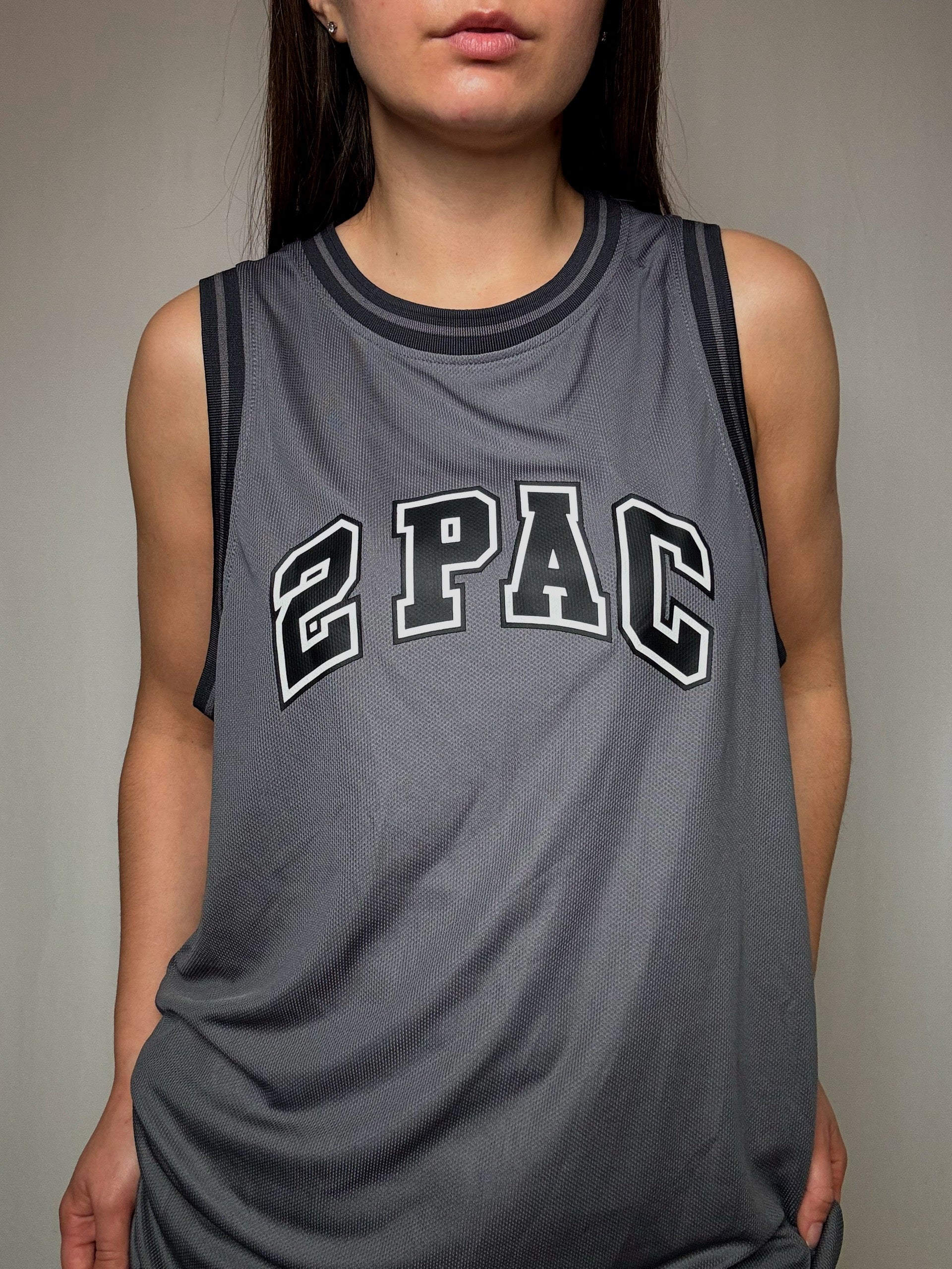 Maillot de basket 2pac L vintage