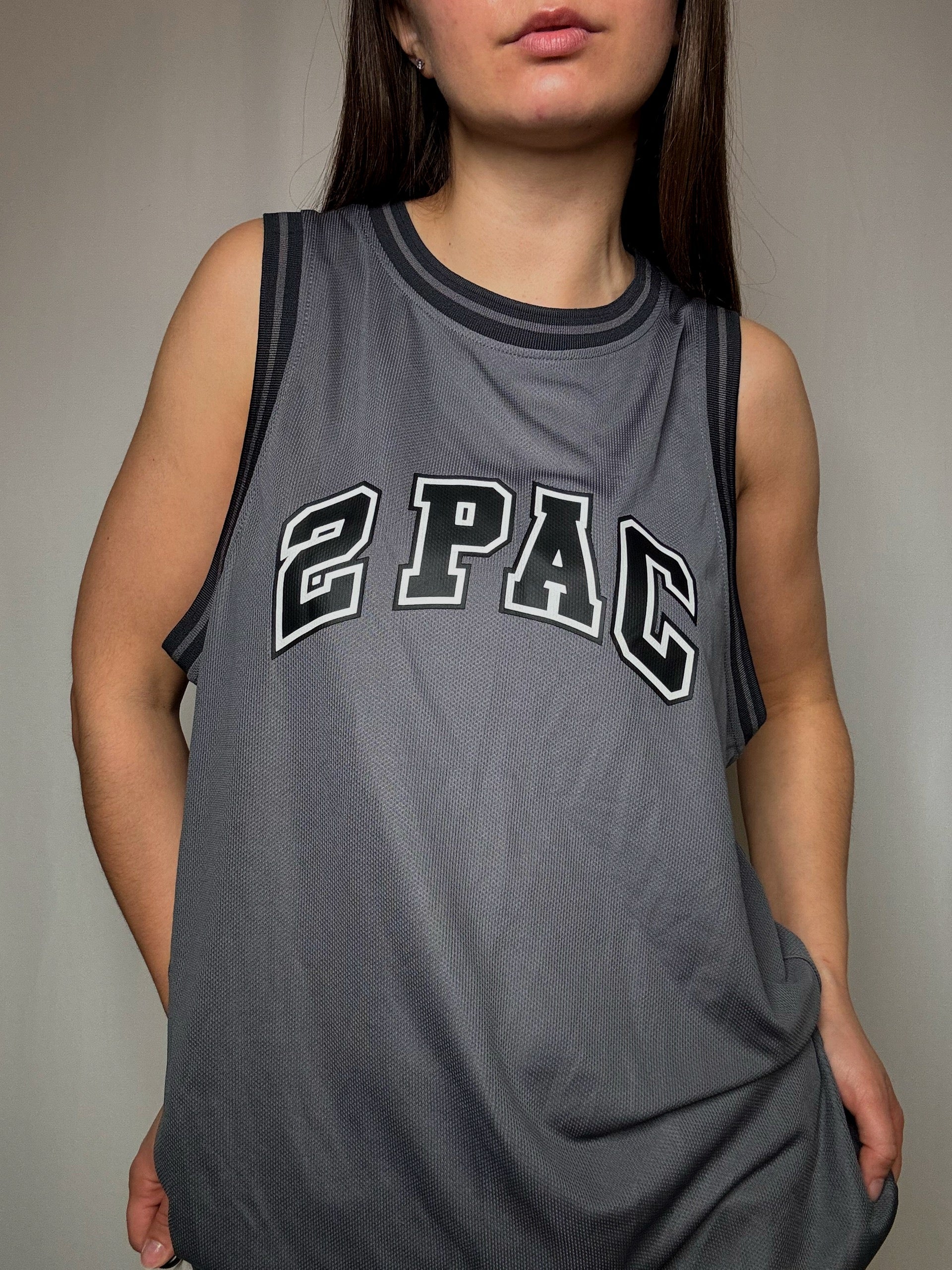 Maillot de basket 2pac L vintage