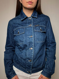 Veste en denim brut L vintage