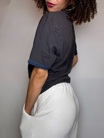Tee shirt manche courte LEVI'S noir S/M vintage