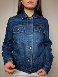 Veste en denim brut L vintage
