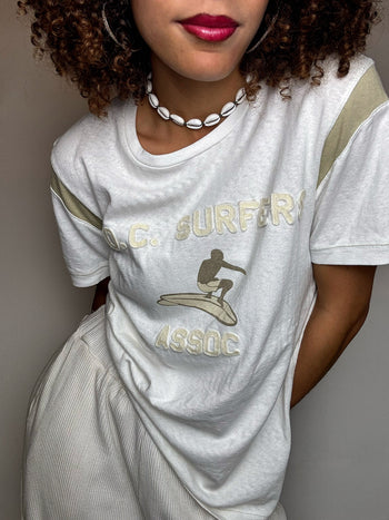 Tee shirt manche courte blanc LEVI'S S vintage