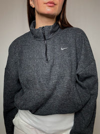 Sweat crop gris Nike L vintage