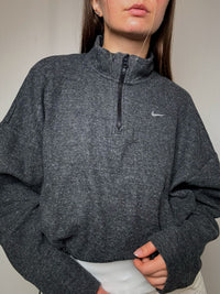 Sweat crop gris Nike L vintage