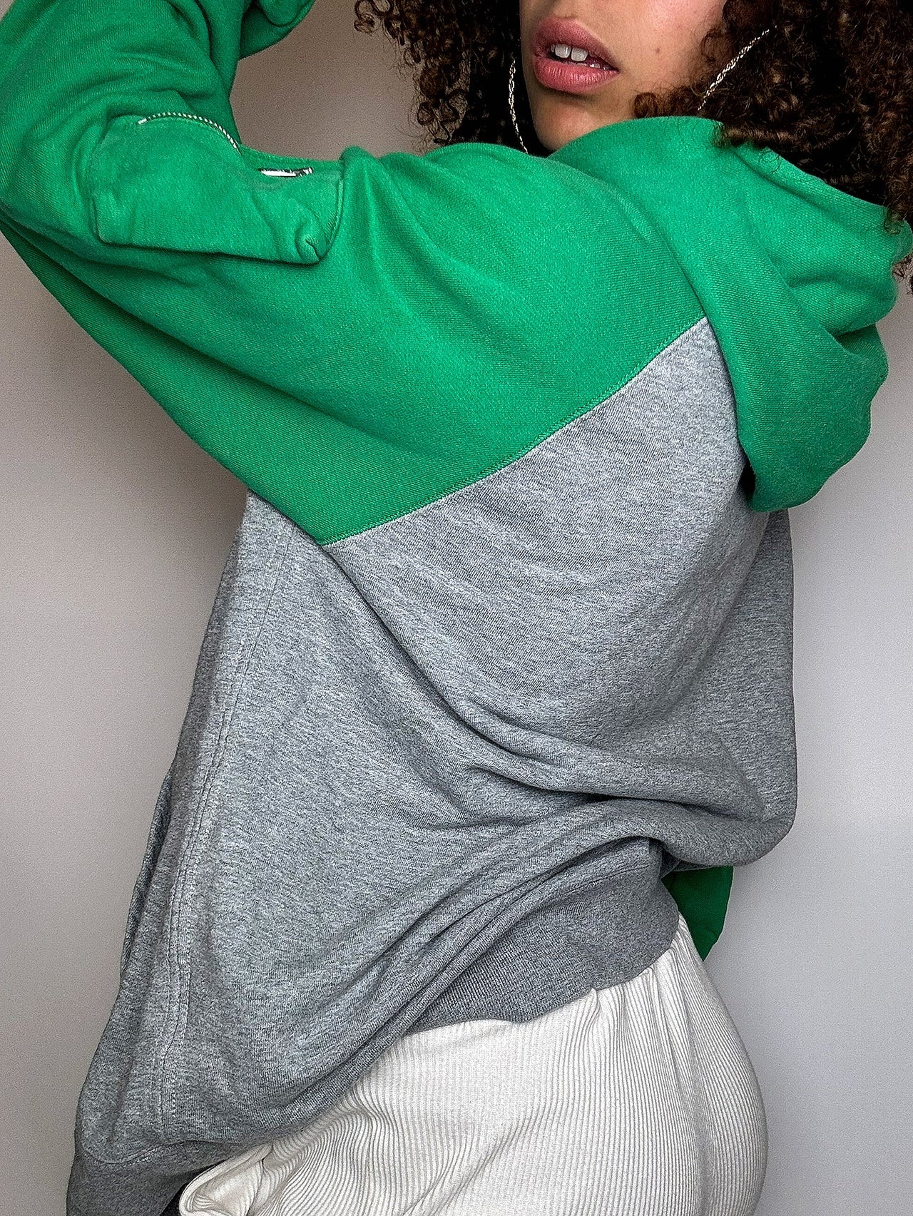 Jacket de sport bicolore NIKE L vintage
