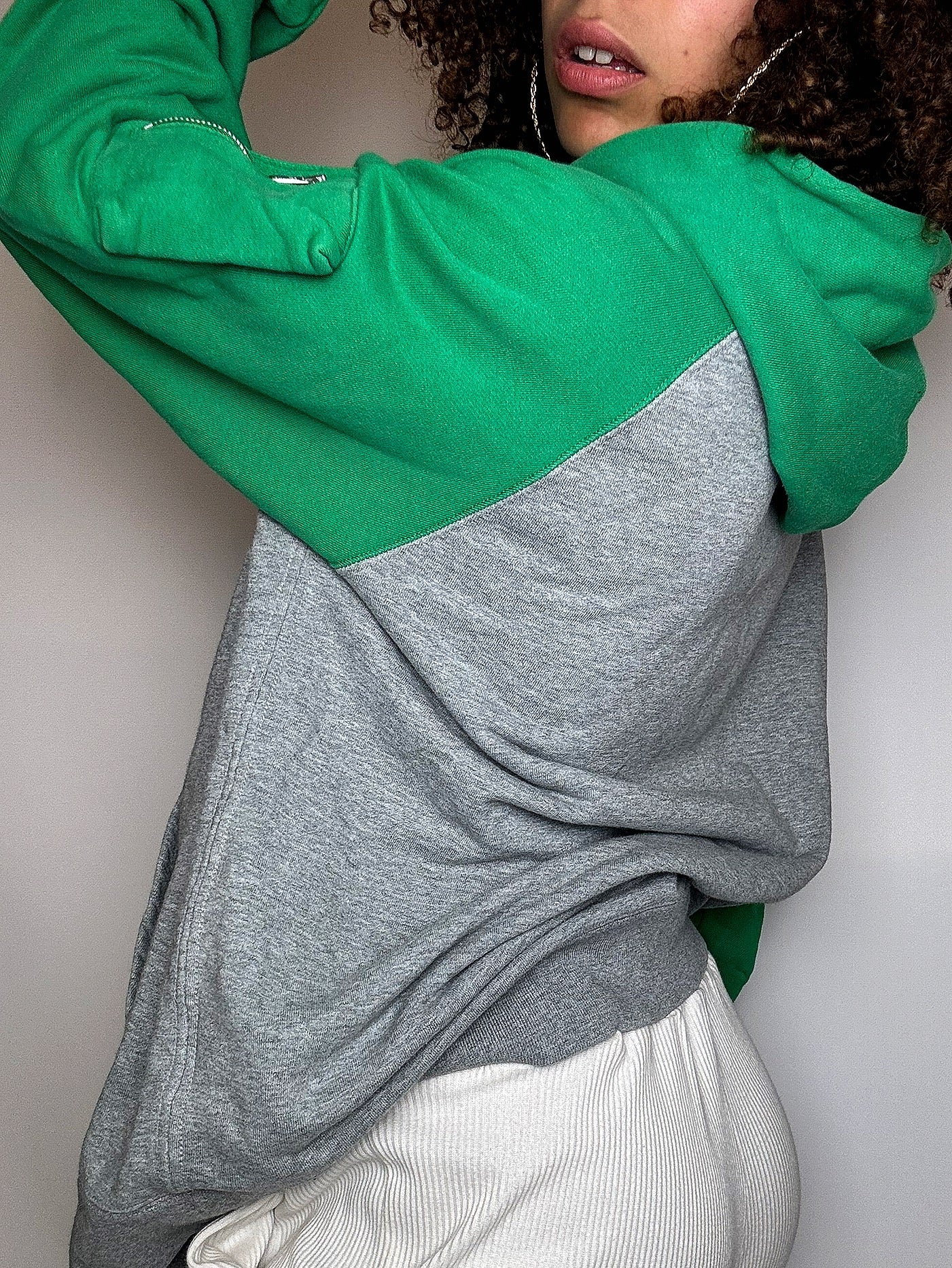 Jacket de sport bicolore NIKE L vintage