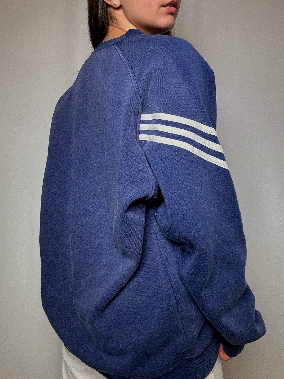 Sweat Adidas bleu XL vintage
