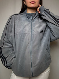 Bomber gris Adidas L vintage