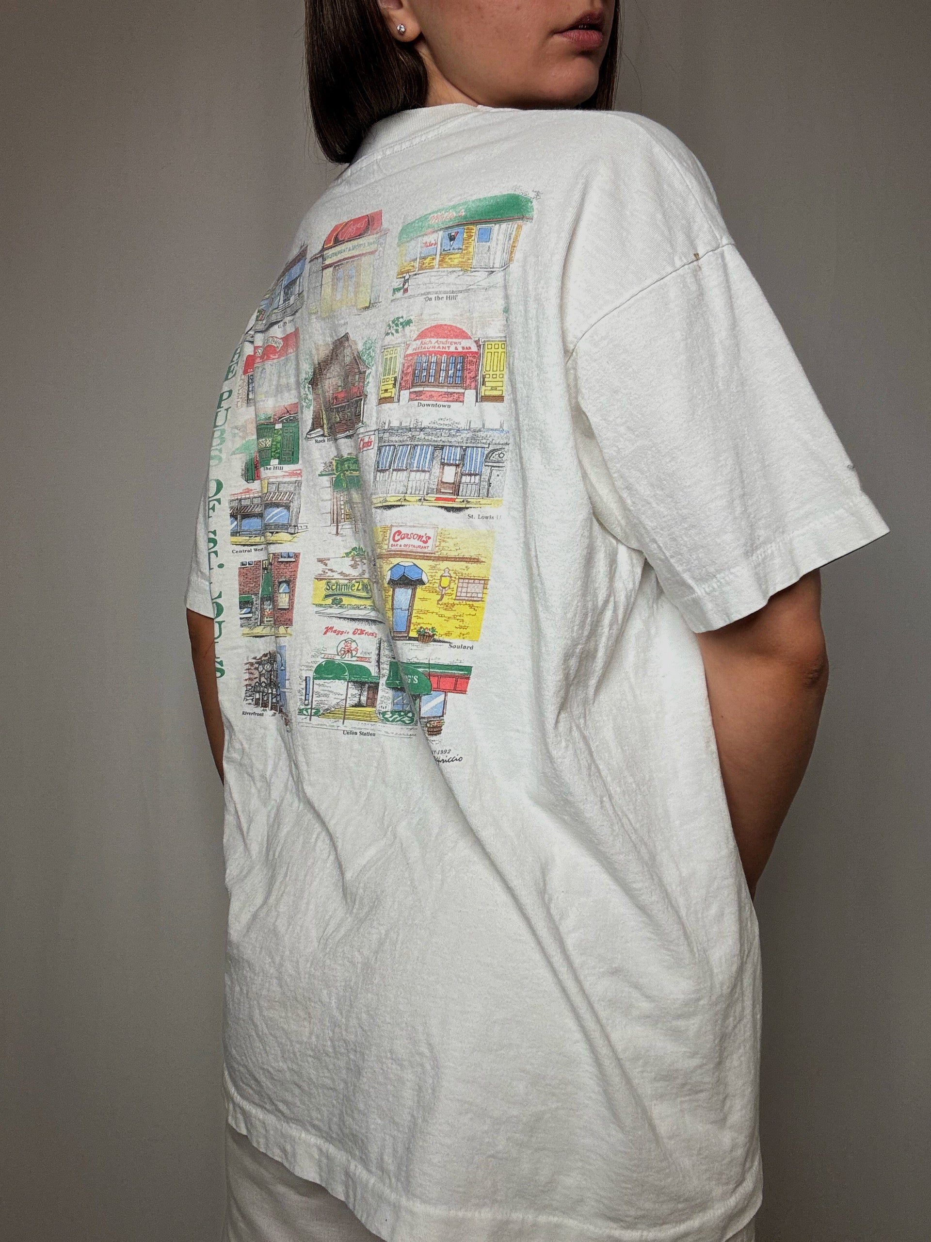 Tee shirt imprimé XL vintage