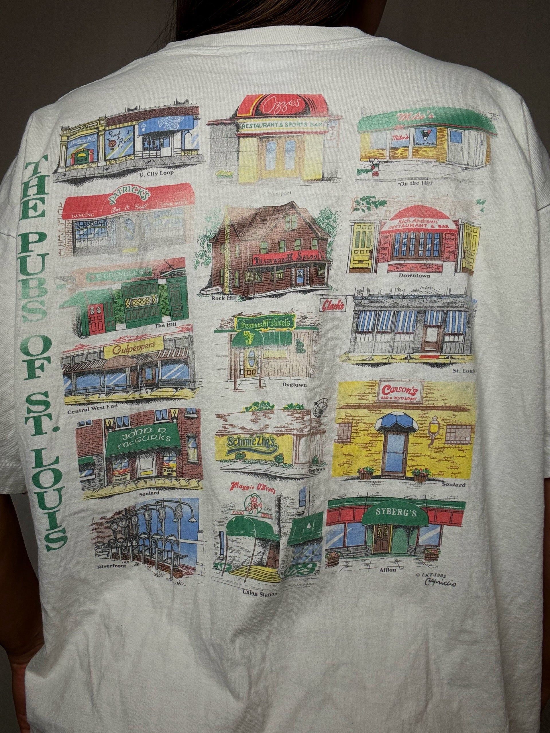 Tee shirt imprimé XL vintage
